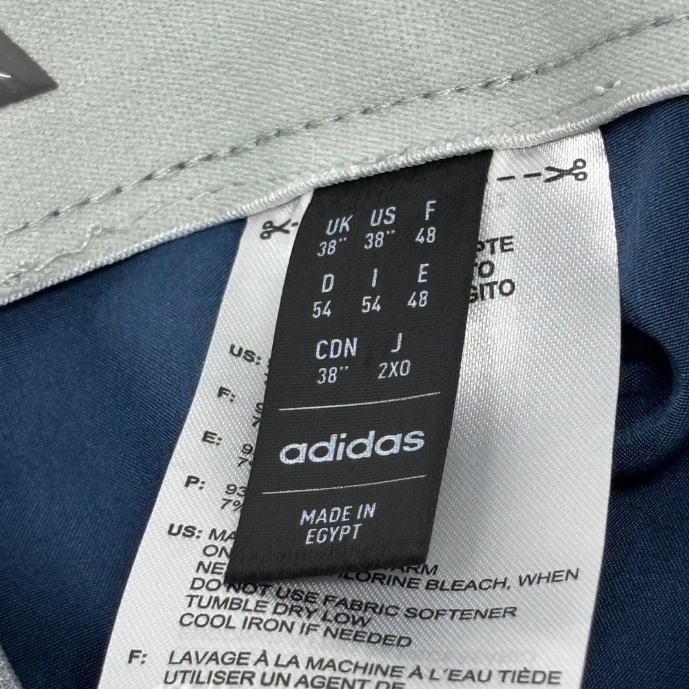NWT Adidas Men's 38 Woven Golf Shorts Crew Navy 8.5" Business Casual Performance - Picture 6 of 7